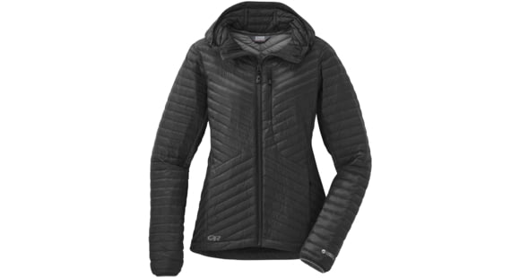 Outdoor Research Verismo Hooded Jacket - Women's-Black-Medium, 325641