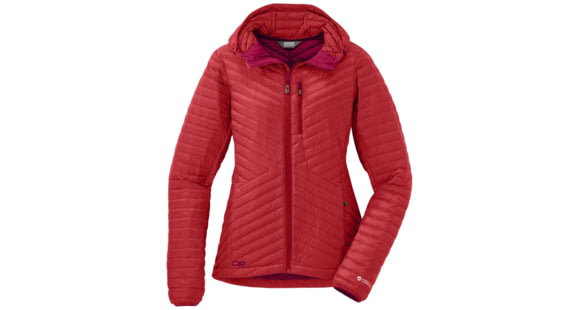 Outdoor Research Verismo Hooded Jacket - Women's-Flame-Large, 413058