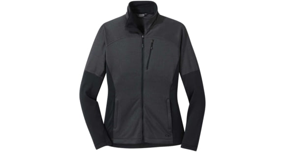 Outdoor Research Vigor Full Zip - Women's, Storm Heather, Medium, 2714761657007