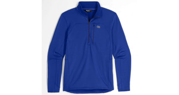 Outdoor Research Vigor Grid Fleece Half Zip Shirt - Men's, Galaxy, 2XL, 3005012274010