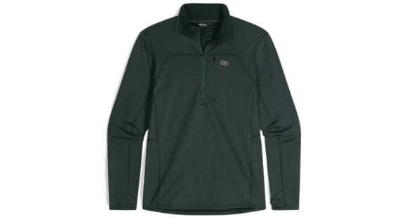 Outdoor Research Vigor Grid Fleece Half Zip Shirt - Men's, Grove, Extra Large, 3005012445009