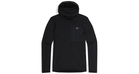 Outdoor Research Vigor Grid Fleece Pullover Hoodie - Men's, Black, 2XL, 3005020001010