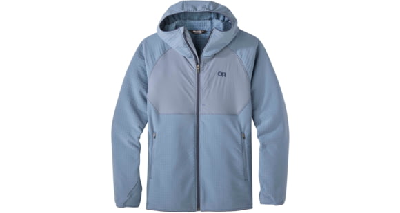 Outdoor Research Vigor Plus Fleece Hoodie - Men's, Nimbus, Small, 2831840350006