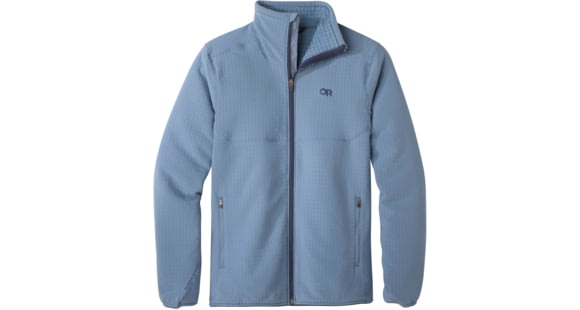 Outdoor Research Vigor Plus Fleece Jacket - Men's, Nimbus, Medium, 2831830350007