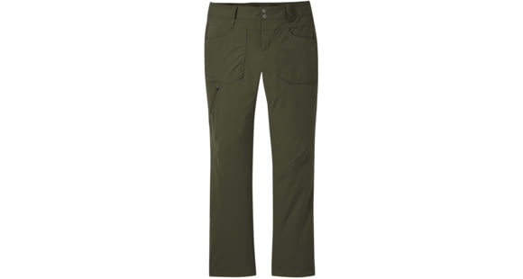 Outdoor Research Voodoo Pants - Women's, Fatigue, 0, Short, 2714970740289