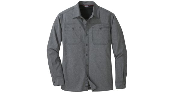 Outdoor Research Wayward II Long Sleeve Shirt - Men's, Black, Extra Large, 2681230001009