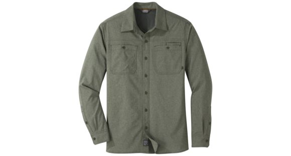 Outdoor Research Wayward II Long Sleeve Shirt - Men's, Juniper, Medium, 2681230615007