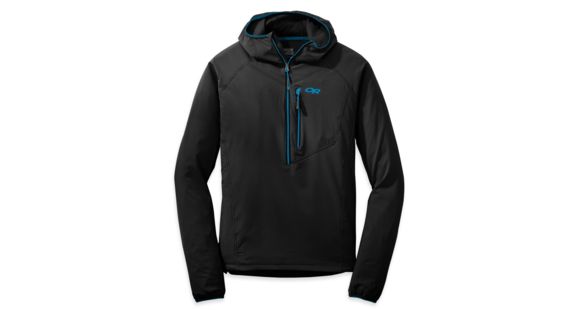 Outdoor Research Whirlwind Hoody - Men's-Black/Tahoe-X-Large