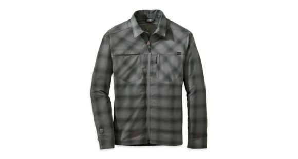 Outdoor Research Winter Bullwheel Jacket - Men's-Pewter/Black-Small