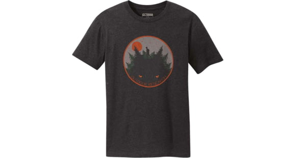 Outdoor Research Wolfe Short Sleeve Tee - Men's, Charcoal Heather, 2XL, 2778060893010