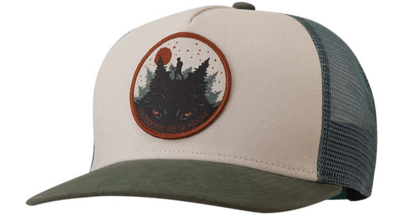 Outdoor Research Wolfe Trucker Cap, Cypress, One Size, 2776511857222