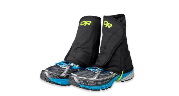 Outdoor Research Wrapid Gaiters - Men's-Black/Lemongrass-L/XL