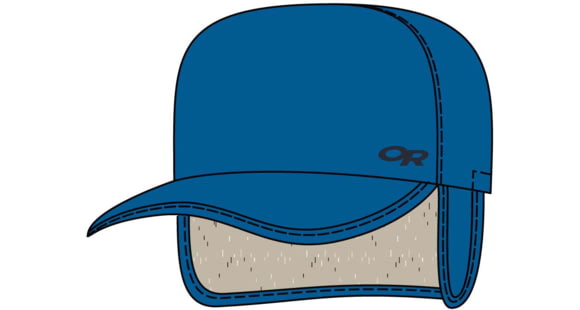 Outdoor Research Wrigley Cap - Kid's, Admiral, Extra Small/Small, 2715401782014