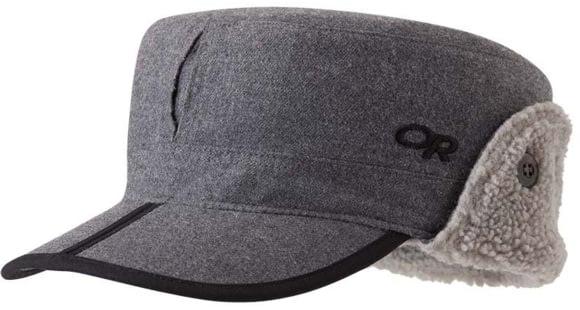 Outdoor Research Yukon Cap, Charcoal Heather, Small, 2436580893006