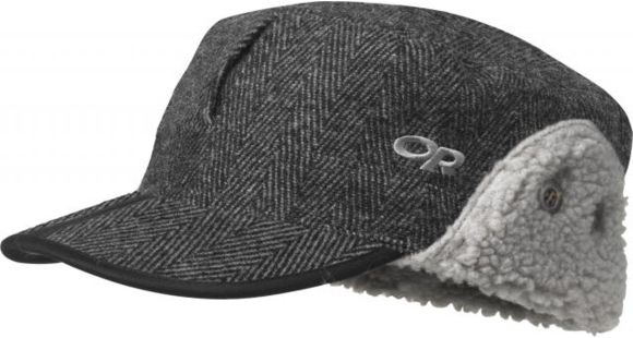 Outdoor Research Yukon Cap-Charcoal Herringbone-Medium, 2436580899007