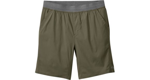Outdoor Research Zendo Shorts - Men's, Fatigue, Extra Large, 10 in, 2744320740009