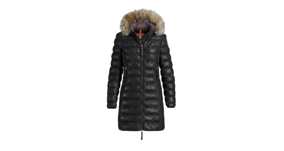 Parajumpers Demi Leather Jacket - Women's, Black, Extra Small, 17WMPWJCKLE32-541-XS
