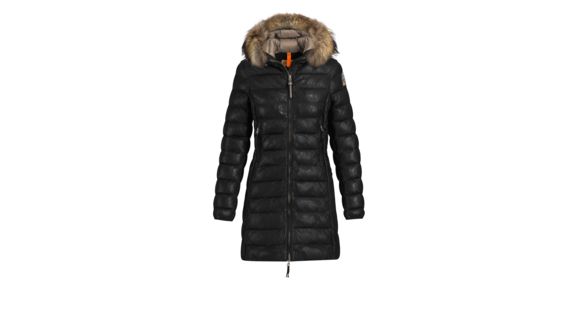 Parajumpers Demi Leather Jacket - Women's, Black, Extra Small, 19WMPWJCKLE32-541-XS