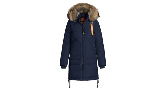 Parajumpers Long Bear Lapin Fur Parka - Women's, Marine, Medium, 17WMPWJCKMA43-512-M