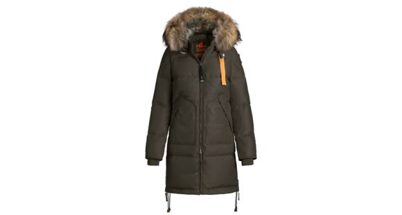 Parajumpers Long Bear Lapin Fur Parka - Women's, Bush, Medium, 17WMPWJCKMA43-601-M