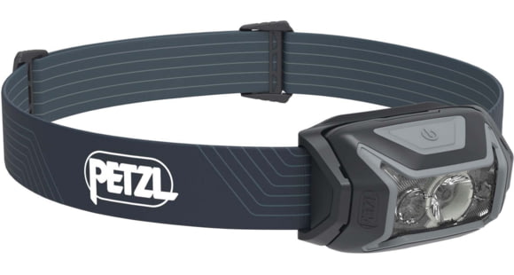 Petzl Actik 450 Lumens Headlamp, Gray, E063AA00