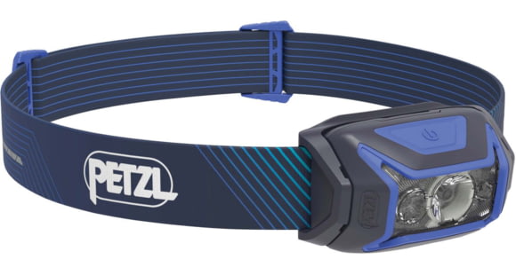 Petzl Actik Core 600 Lumens Headlamp, Blue, E065AA01