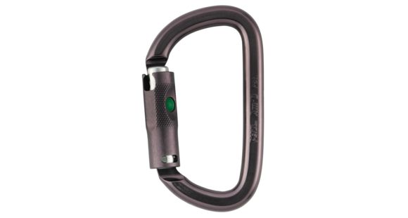 Petzl Am'D Ball Lock Carabiner, Gray, M34A BL