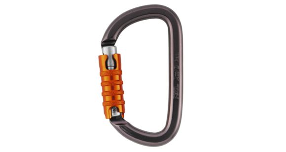 Petzl Am'D Carabiner, Gray, Triact-Lock, M34A TL