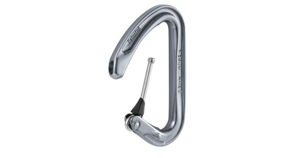 Petzl Ange L Carabiner, Dark Gray, M59 G