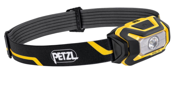 Petzl Aria 1R Headlamp, Black/Yellow, E069CA00