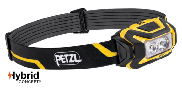 Petzl Aria 2 Headlamp, Black/Yellow, E070AA00