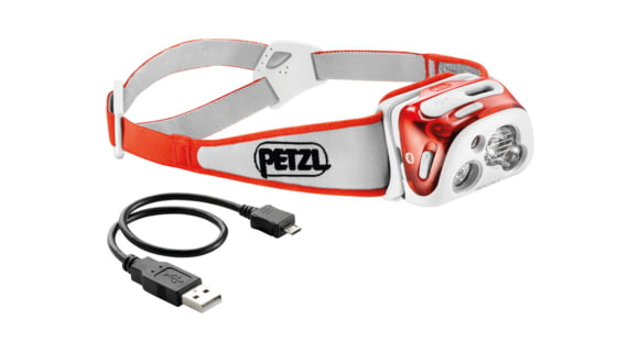 Petzl Reactik+ Headlamp-Coral