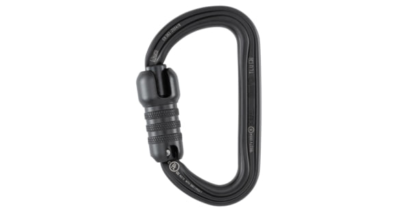 Petzl Bm'D Triact-Lock Carabiner, Black, M032AA01