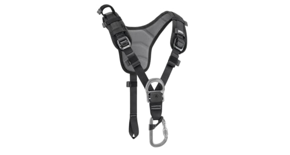 Petzl Chest Harness Top, Black/Yellow, New, C081AB00