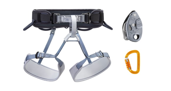 Petzl Corax Smd Tl Grigri Kit, Dark Gray, 1, K032AB00