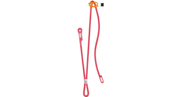 Petzl Dual Connect Adjust Lanyard, Red, L035BA00