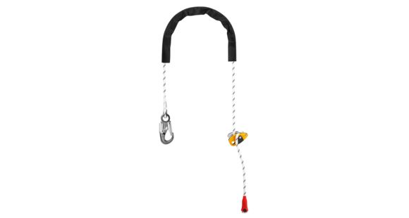 Petzl Grillon Hook International Lanyard, White/Yellow, 2 m, L052CA00