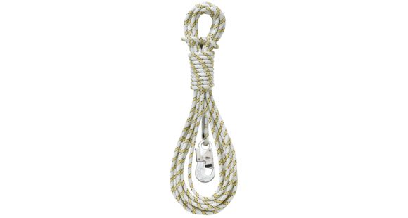 Petzl Grillon Hook International Rope, White/Yellow, 4 m, L052HA02