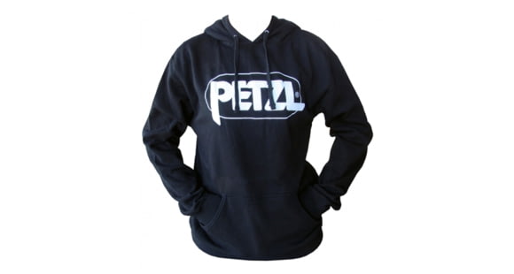 Petzl Hoodie w/Logo - Men's, Black, Extra Large, Z10ADA XL