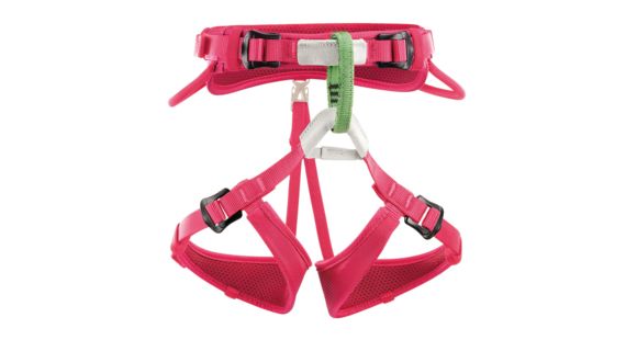 Petzl Macchu Kids Climbing Harness-Raspberry