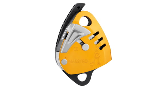 Petzl Maestro S Descender, Yellow, 10-11.5 mm, D024AB00