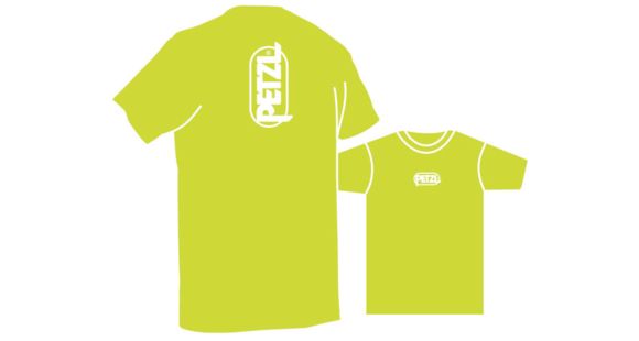 Petzl Adam T-Shirt - Men's-Large-Yellow