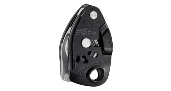 Petzl Neox Belay Device, Black, D016AA02