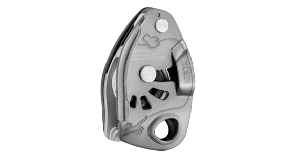 Petzl Neox Belay Device, Light Gray, D016AA00