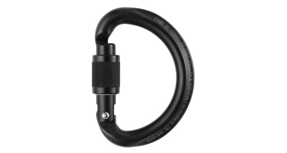 Petzl Omni Screw-Lock Carabiner Black M37 SLN