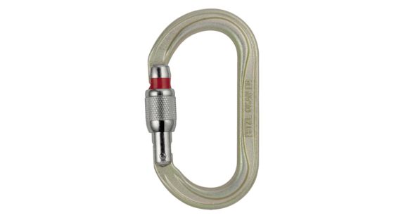 Petzl Oxan Carabiner, Gold, Screw-Lock, M72A SL