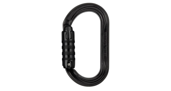 Petzl Oxan Carabiner, Black, Triact-Lock, M72A TLN