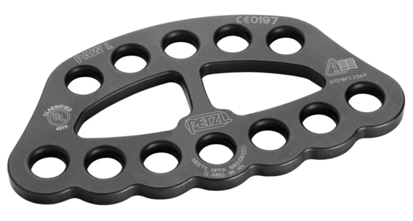 Petzl Paw Large Rigging Plate Black P63 LN