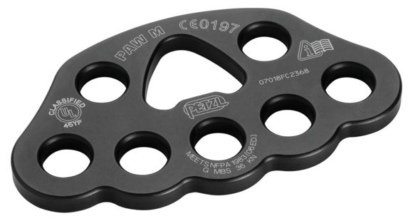Petzl Paw Medium Rigging Plate Black P63 MN