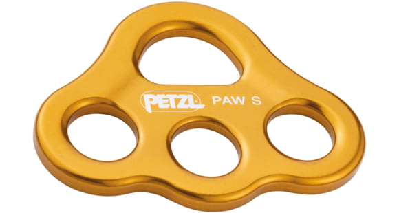Petzl Paw Rigging Plate, Yellow, Small, G063AA00